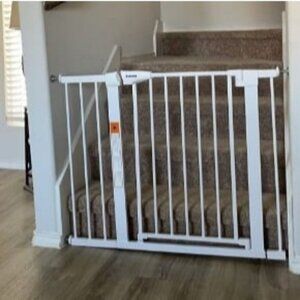 29-55 Inch Extra Wide Baby Gate, Metal Auto Close Dog Gate